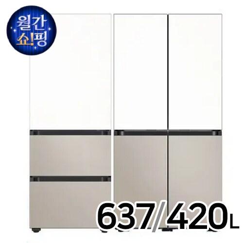 삼성전자 비스포크 키친핏 Max RM70F64R1ZG + 키친핏 에센셜 RK70F42M2ZG (화이트+베이지)이미지입니다. 누르면 해당 게시물로 새창이동합니다.