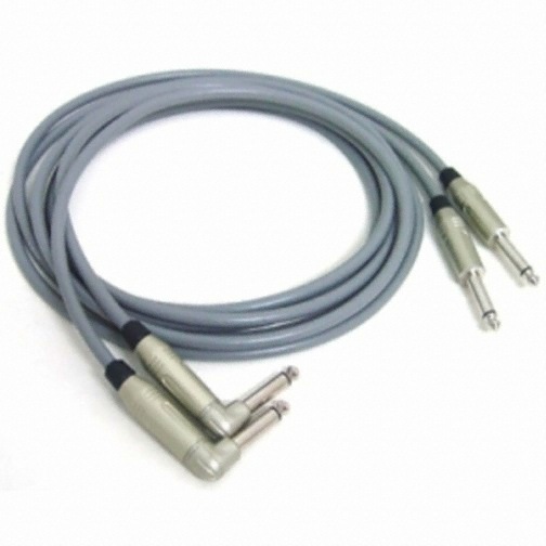 카나레 L-4E6ATG 55모노케이블 ㄱ자 케이블 1쌍 (2.0m)_이미지