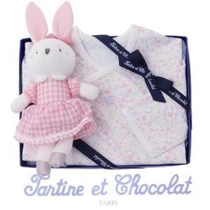 임신/출산/백일/조카 라이배냇저고리+ 제이니딸랑이인형 2종 세트..35416146