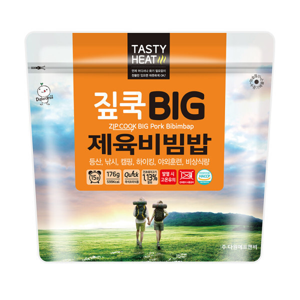 짚쿡 BIG 제육비빔밥 176g