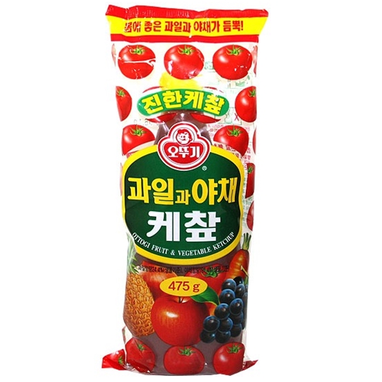 오뚜기 과일과 야채 케찹 475g이미지입니다. 누르면 해당 게시물로 새창이동합니다.