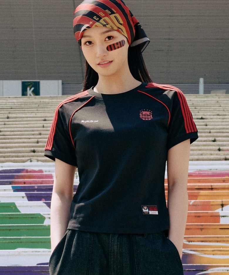 1993스튜디오 1993STUDIO FC서울x 트랙 라글란 링거 티셔츠_블랙93262TTS100822 M 93262TTS100822_이미지