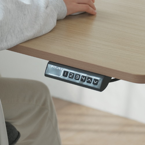 카멜마운트 핏쳐 E1 PLUS 높이조절 모션 스탠딩 책상 (1400x750)_이미지