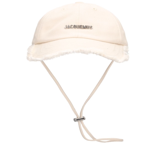 자크뮈스 쟈크뮈스 남성 La Casquette Artichaut 코튼 모자 Off-white 79IXKB009 5831663_이미지