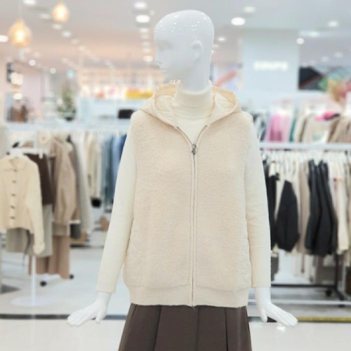 Ab.f.z abfz sh06 포근 후드포켓배색 폴리스조끼 DDIY1GU31A S11257157_이미지