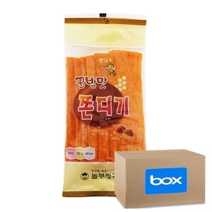 놀부명과 꿀밤맛 쫀디기 130g (25개)