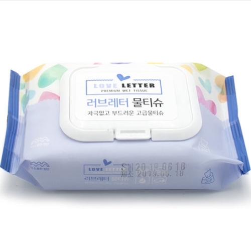 샤인 러브레터 물티슈 캡형 20매 (1팩)_이미지