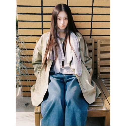 에잇세컨즈 356342WM10 연주 PICK 컴팩트 U넥 반소매 티셔츠 아이보리