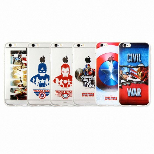 MARVEL 갤럭시노트4 어벤져스 시빌워 젤리 케이스_이미지