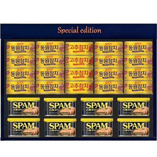 동원F&B 동원참치 스팸 혼합선물세트 3호이미지입니다. 누르면 해당 게시물로 새창이동합니다.