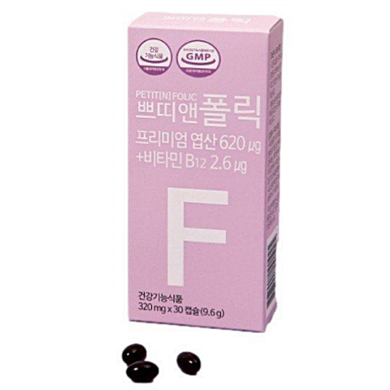 에이팜건강 쁘띠앤폴릭 30캡슐 (6개)