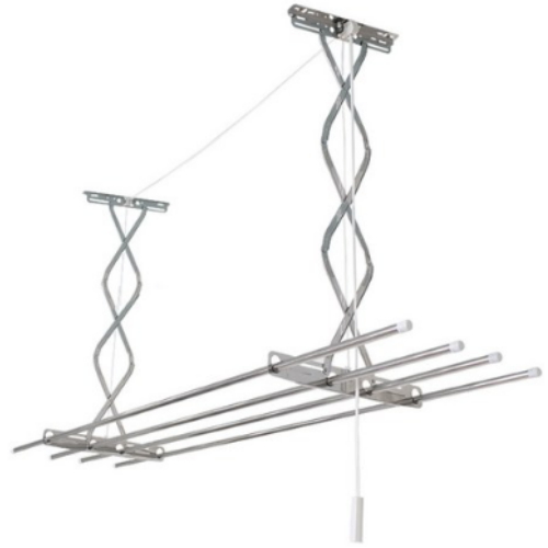 컴엔텔상사 천장 빨래건조대 3단 4봉 일체형봉