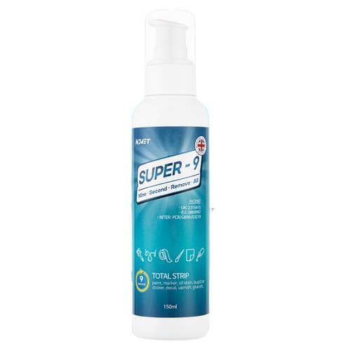 노웻 슈퍼나인 스티커 페인트 끈끈이 제거제 150ml (1개)_이미지