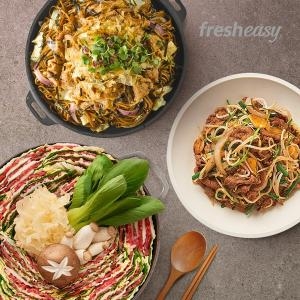 프레시지 밀푀유나베 + 소고기야끼소바_이미지
