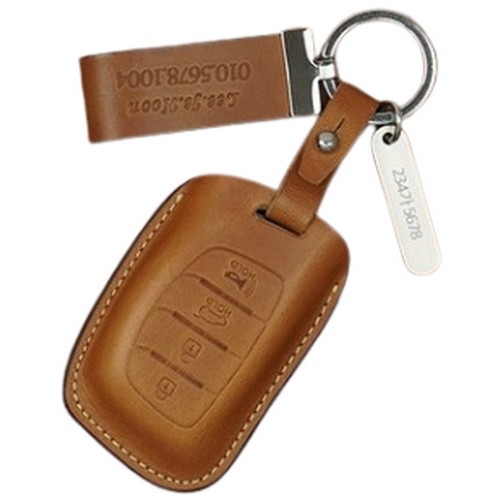 이지스오토랩 브론저S 스마트키케이스 현대 4버튼 전용 H-02