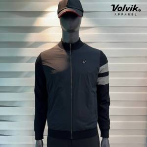 볼빅 우븐 하이브리드 방풍 집업 가디건 VMMSO991_BK_이미지