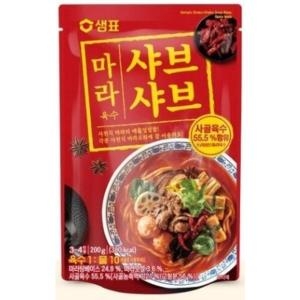 샘표 마라 샤브샤브 육수 200g_이미지