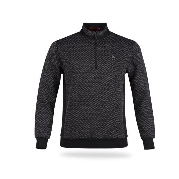 럭스골프 야마구찌 하프집업 유니크 긴팔 티셔츠 YG2A424