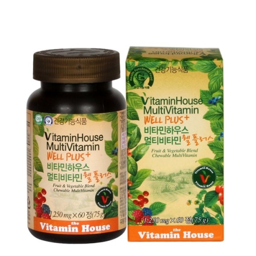 멀티비타민 포프리 웰 플러스 60정
