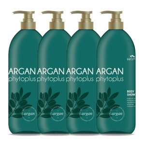 코스모코스 꽃을든남자 아르간 피토플러스 바디워시 1400ml (4개)
