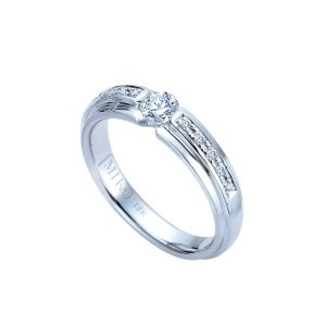미꼬 모멘토 18K 여성반지 0.2ct R0121S