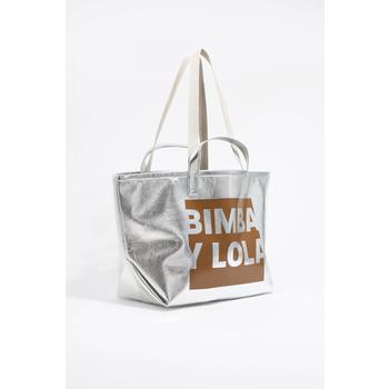 빔바이롤라 트렌디 실버 라지 쇼퍼백 242BBVJ3I.12007 SILVER_이미지