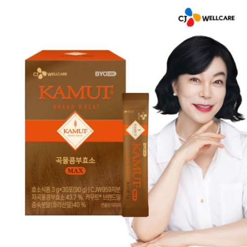 CJ웰케어 바이오코어 카무트 곡물콤부효소 맥스 30포 (4개)_이미지