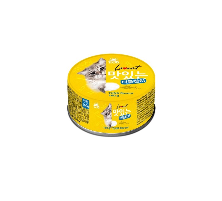 러브잇 맛있는 흰살참치 캔 160g