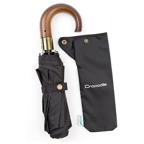 크로커다일 가리도 커브 곡자 10k 3단 전자동 우산 ZETBLACK_이미지