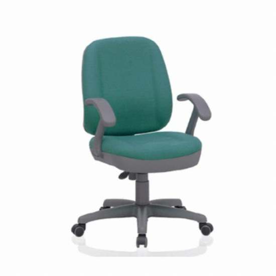 히트디자인 세컨드 회전형 팔걸이의자 (패브릭등판)_이미지