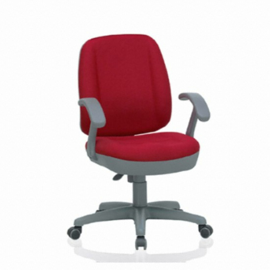 히트디자인 세컨드 회전형 팔걸이의자 (패브릭등판)_이미지