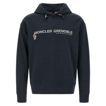 몽클레르 Grenoble 로고 프린트 긴팔 후드티 L10978G000118098U 742 154065715