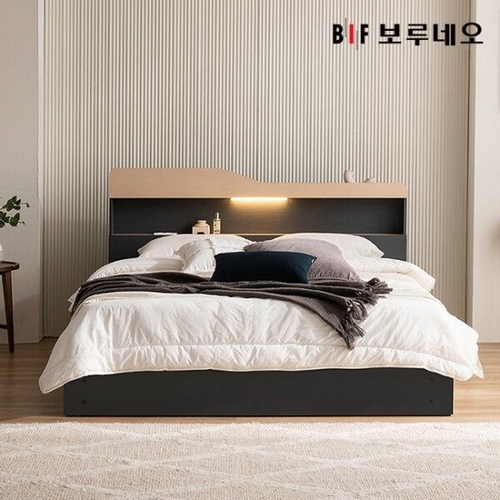  BIF보루네오 앳홈 깁슨 일반형 LED침대 SS [매트별도]