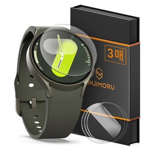 신지모루 갤럭시워치7 풀커버 자가복원 TPU 필름 3매