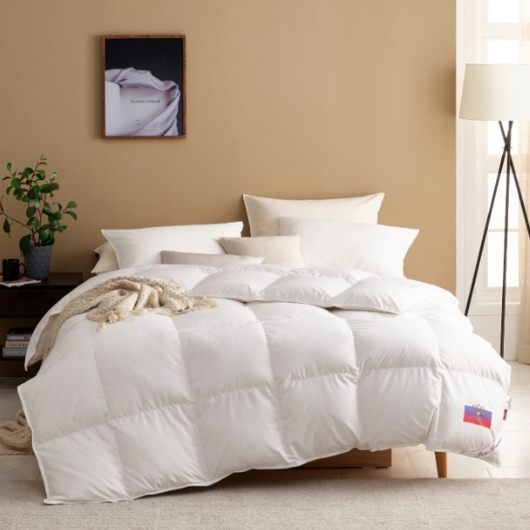 폭스베딩 80수 시베리안 구스다운 80% 겨울용 이불솜 (킹 K)_이미지