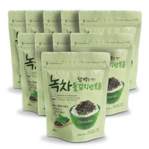 녹차맛 돌김자반 40gx10 김자반 김가루