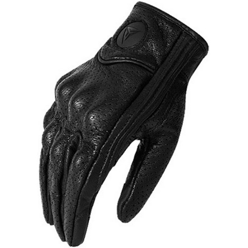 모토울프 천연가죽 클래식 바이크장갑 A타입 메쉬_이미지