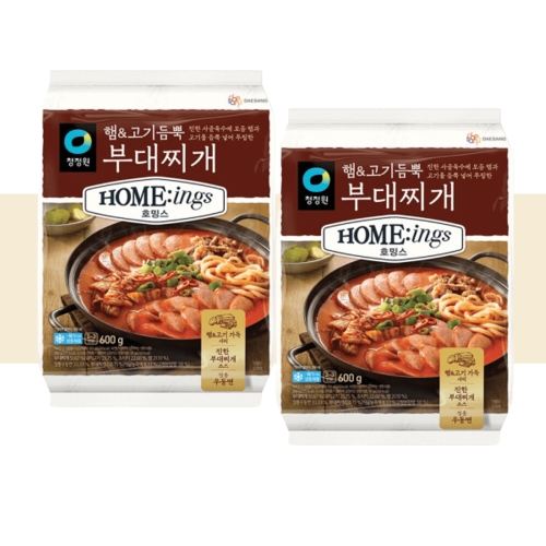 호밍스 햄&고기듬뿍 부대찌개 600g