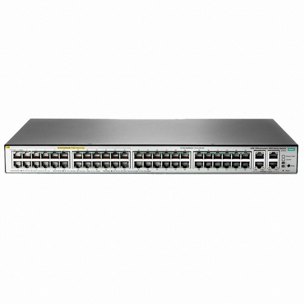 HPE OfficeConnect 1850-48G-4XGT PoE+ 370W (JL173A) ����ġ���