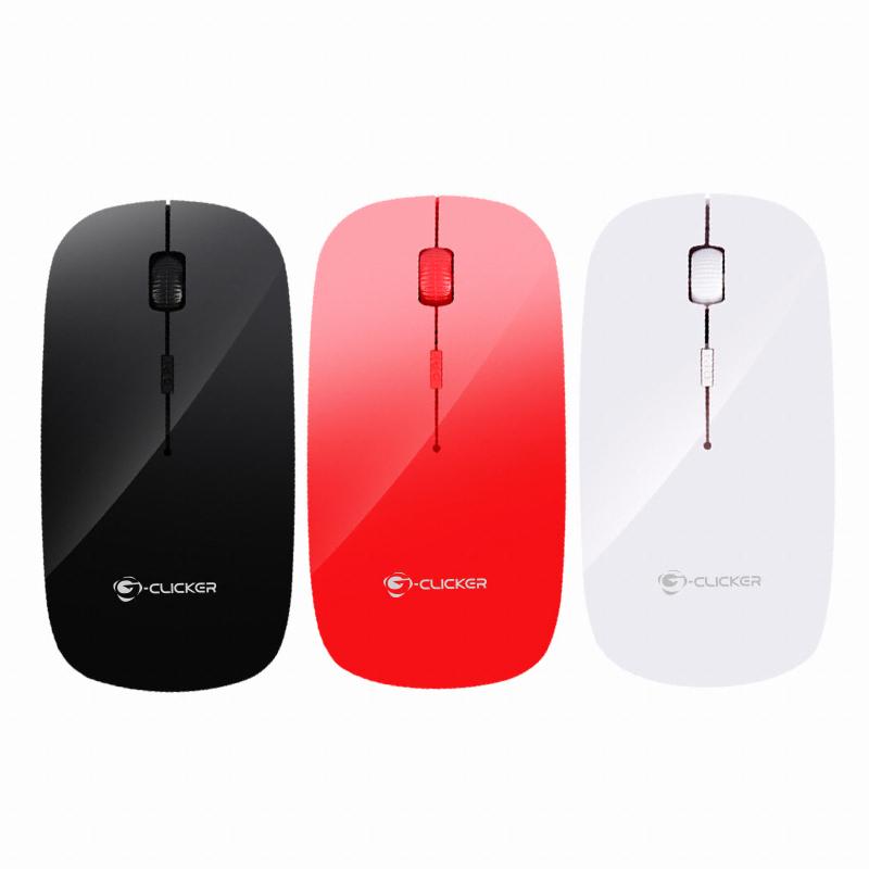 지클릭커 G-Clicker T20 무소음 무선 마우스 (블랙)_이미지