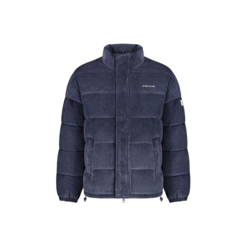 게스 남자 패딩 블루 Polyester 남성 215514 겨울 파카 점퍼 자켓