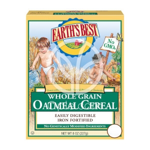 하인셀레스셜 얼스베스트 홀 그레인 오트밀 귀리 시리얼 이유식 간식 227 g Earth s Best