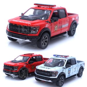 킨스마트 2022 포드 F150 랩터 미니카 풀백 다이캐스트