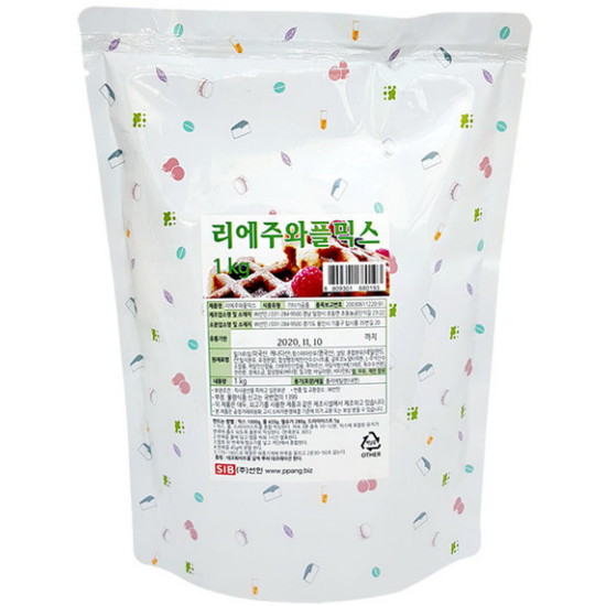 선인 리에주 와플믹스 1kg이미지입니다. 누르면 해당 게시물로 새창이동합니다.