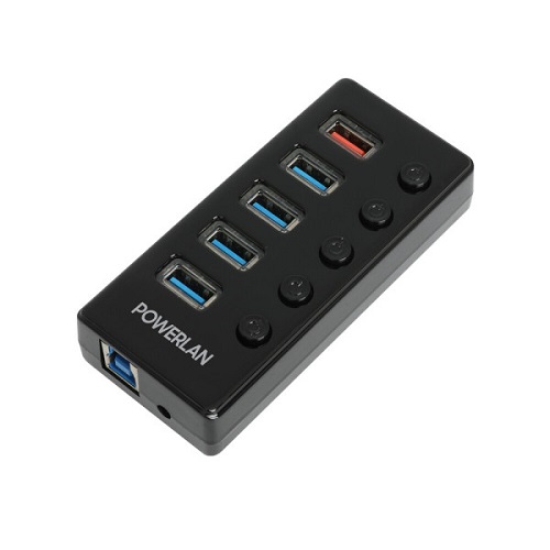 파워네트정보통신 파워랜 PL-UH305P (5포트/USB 3.0)_이미지