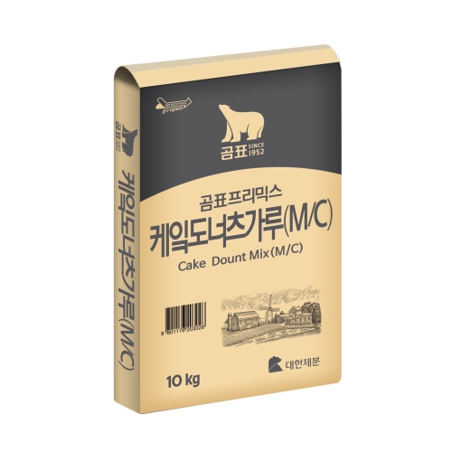 대한제분 곰표 케익도너츠가루 10KG 케익도너츠 케이크도너츠가루 1개_이미지