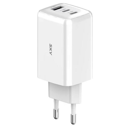 스카이랩 스카이 필 PD PPS 65W 3포트 GaN 충전기 SKY-GaN65X (케이블미포함)_이미지