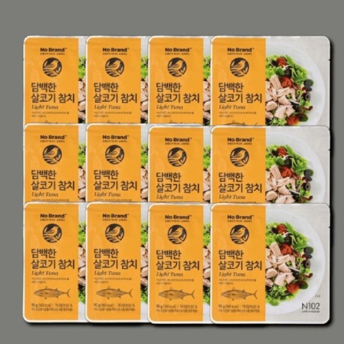 이마트 노브랜드 담백한 살코기 참치 90g (12개)