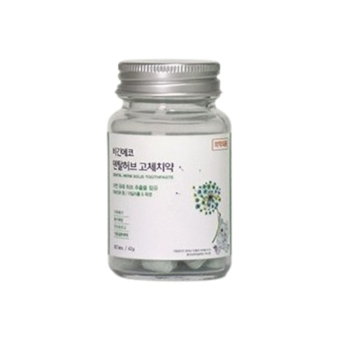 성원제약 비긴에코 덴탈허브 고체치약 60정이미지입니다. 누르면 해당 게시물로 새창이동합니다.