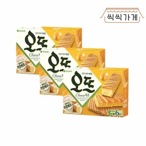 오리온 오뜨 치즈 144g (3개)